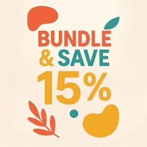 Bundle 3 or more to save 🧡